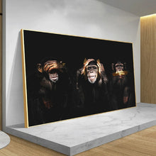 Load image into Gallery viewer, See no evil, Hear no evil, Speak no evil