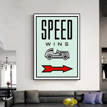 Load image into Gallery viewer, Speed Wins - Monopoly Edition