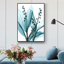 Load image into Gallery viewer, Nordic Blue Flowers