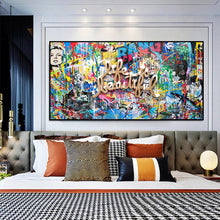 Charger l'image dans la galerie, Pop Graffiti Art Life Is Beautiful