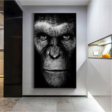 Load image into Gallery viewer, Modern Black & White Gorilla