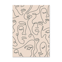 Charger l'image dans la galerie, Pink Abstract Figures & Flowers