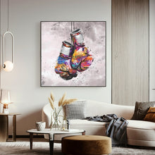 Charger l'image dans la galerie, Colourful Boxing Gloves Graffiti Art