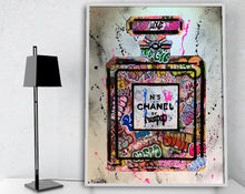 Load image into Gallery viewer, N5 Chanel Perfume Graffiti Art