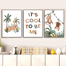 Load image into Gallery viewer, Jungle Play Time Nursery Decor