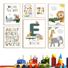 Load image into Gallery viewer, Learning Journey In The Jungle - Nursery Decor