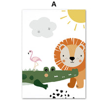 Load image into Gallery viewer, Learning Journey In The Jungle - Nursery Decor