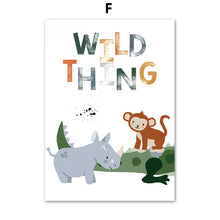 Load image into Gallery viewer, Learning Journey In The Jungle - Nursery Decor
