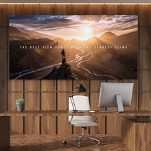 Charger l'image dans la galerie, The Best View Comes From The Hardest Climb