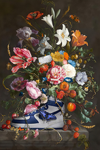 Load image into Gallery viewer, Floral Jordan Air Sneaker Wall Art