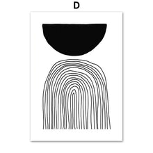 Charger l'image dans la galerie, B&W Woman Body & Moon Abstract Lining