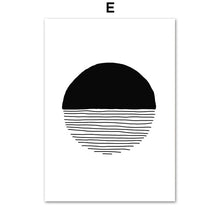 Charger l'image dans la galerie, B&W Woman Body & Moon Abstract Lining