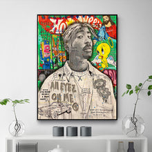 Charger l'image dans la galerie, Graffiti Pop Art 2pac All Eyez On Me
