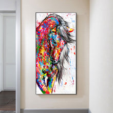 Charger l'image dans la galerie, Modern Horse Graffiti Art
