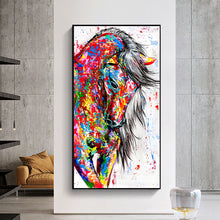 Charger l'image dans la galerie, Modern Horse Graffiti Art
