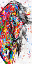 Charger l'image dans la galerie, Modern Horse Graffiti Art