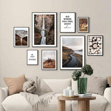 Load image into Gallery viewer, Brown Tone Landscape Scenery