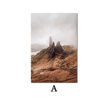 Load image into Gallery viewer, Brown Tone Landscape Scenery