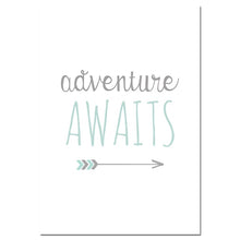 Load image into Gallery viewer, Turquoise Adventures Awaits Little One