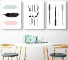 Load image into Gallery viewer, Wild & Free Baby - Nursery Art