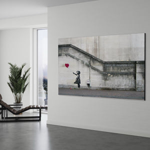 Banksy Girl with Balloon - Original design 2004