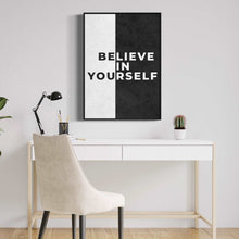 Charger l&#39;image dans la galerie, &#39;&#39;Believe In Yourself&#39;&#39; Word Art
