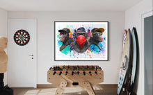 Charger l&#39;image dans la galerie, Abstract Monkey No Evil
