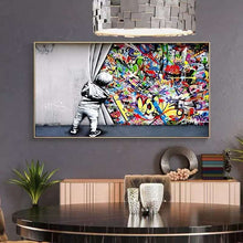 Load image into Gallery viewer, Behind The Curtain by Martin Whatson

