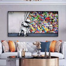 Load image into Gallery viewer, Behind The Curtain by Martin Whatson
