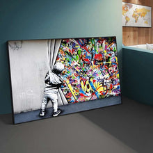 Load image into Gallery viewer, Behind The Curtain by Martin Whatson
