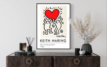 Charger l&#39;image dans la galerie, Men Holding Heart by Keith Haring, 1988
