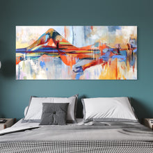 Load image into Gallery viewer, Mindfulness At The Lake Abstract Art

