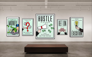 Hustle In Silence - Monopoly Edition