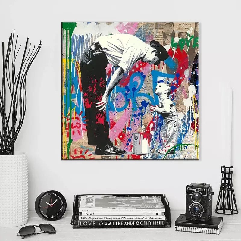 Not Guilty By Mr Brainwash Graffiti Art