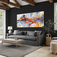 Load image into Gallery viewer, Mindfulness At The Lake Abstract Art
