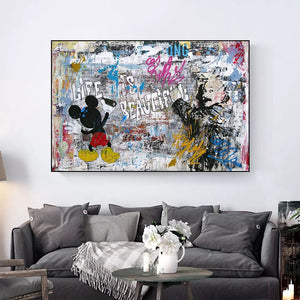 Life Is Beautiful Graffiti Art