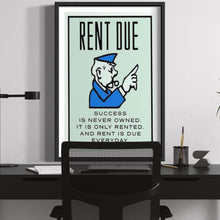 Load image into Gallery viewer, Rent Due - Monopoly Edition
