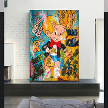 Load image into Gallery viewer, Richie Rich Hustler Graffiti Art
