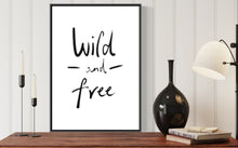 Load image into Gallery viewer, Wild &amp; Free Wall Art
