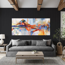 Load image into Gallery viewer, Mindfulness At The Lake Abstract Art
