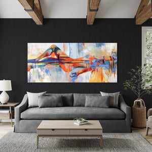 Mindfulness At The Lake Abstract Art
