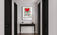 Charger l&#39;image dans la galerie, Men Holding Heart by Keith Haring, 1988
