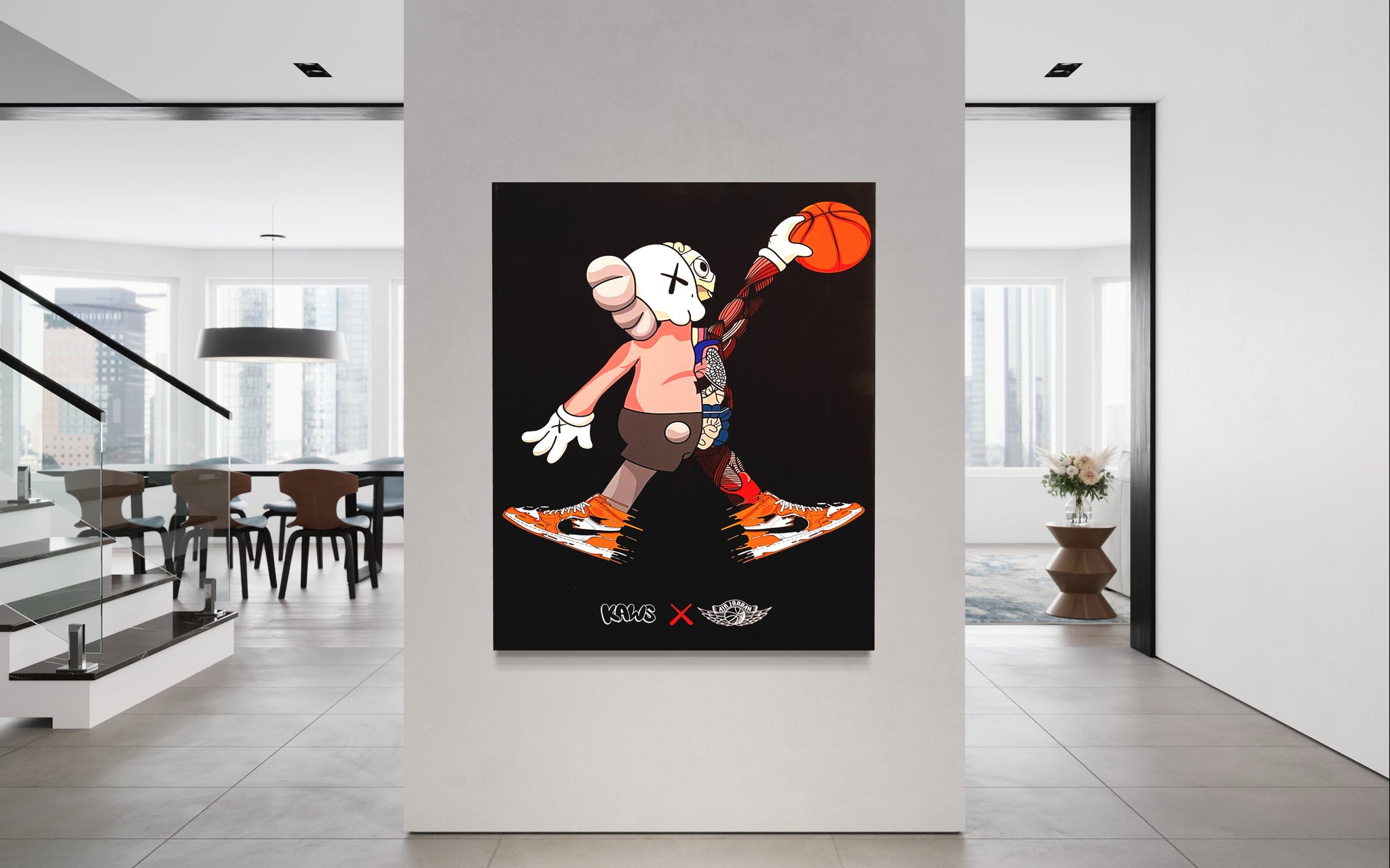 art kaws basketball