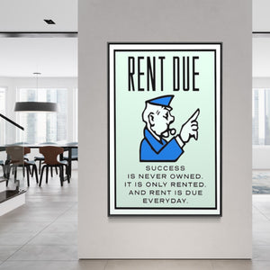 Rent Due - Monopoly Edition