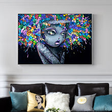Charger l&#39;image dans la galerie, Lovely Street Art Girl
