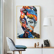 Charger l&#39;image dans la galerie, Colorful Woman Pop Art
