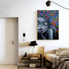 Charger l&#39;image dans la galerie, Modern Seductive Girl Graffiti Art
