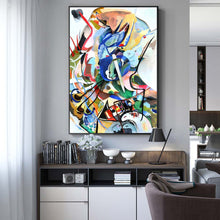 Charger l&#39;image dans la galerie, &quot;Picture with white border&quot; by Wassily Kandinsky
