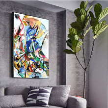 Charger l&#39;image dans la galerie, &quot;Picture with white border&quot; by Wassily Kandinsky
