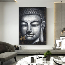 Load image into Gallery viewer, Vintage Sliver Blessing Buddha Buddha
